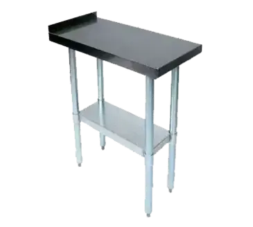 John Boos EFT8-3012SSK Work Table,  12" - 21", Stainless Steel Top