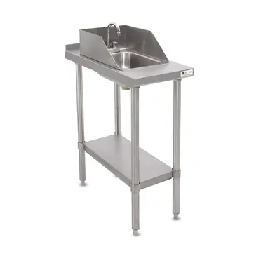 John Boos EFT8-3015SSK-S-X Work Table,  12" - 21", Stainless Steel Top