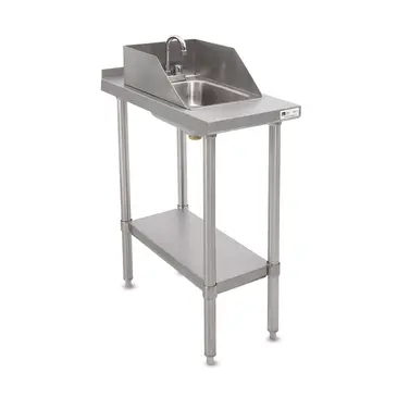 John Boos EFT8-3018SSK-S-X Work Table,  12" - 21", Stainless Steel Top