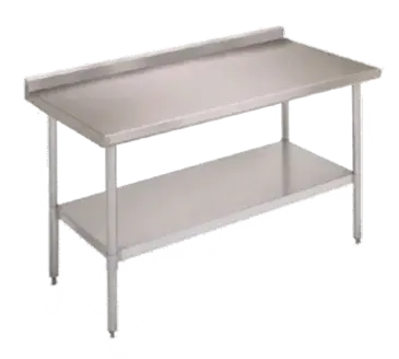 John Boos FBLGR5-3630 Work Table,  36" - 38", Stainless Steel Top