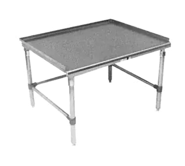 John Boos GS6-2415SBK Equipment Stand, for Countertop Cooking