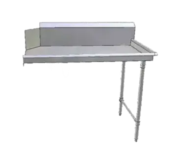 John Boos JDTC-20-48R-X Dishtable, Clean Straight