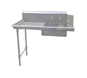 John Boos JDTS-20-72L-X Dishtable, Soiled