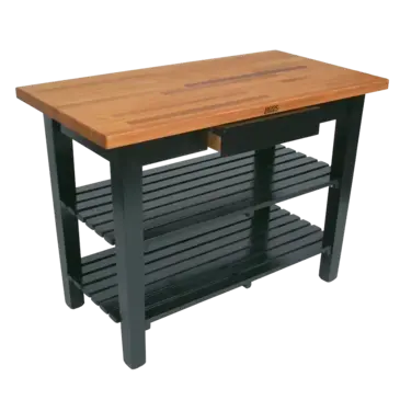 John Boos OC3625-2S Work Table, Wood Top