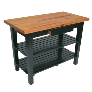 John Boos OC4825-S Work Table, Wood Top