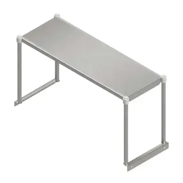 John Boos OSE16FK-12108 Overshelf, Table-Mounted