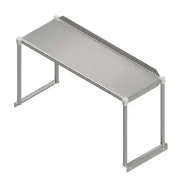 John Boos OSE16RK-12120 Overshelf, Table-Mounted