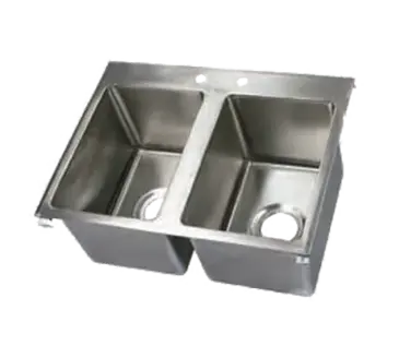 John Boos PB-DISINK101410-2-X Sink, Drop-In