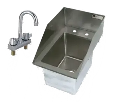 John Boos PB-DISINK101410-P-SSLR Sink, Drop-In