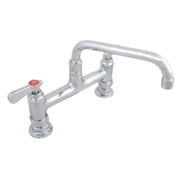 John Boos PBF-8HD-12-SLF Faucet, Deck Mount