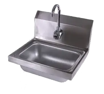 John Boos PBHS-W-1410-EE Sink, Hand