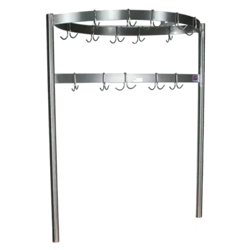 John Boos PRB02 Pot Rack, Table-Mounted