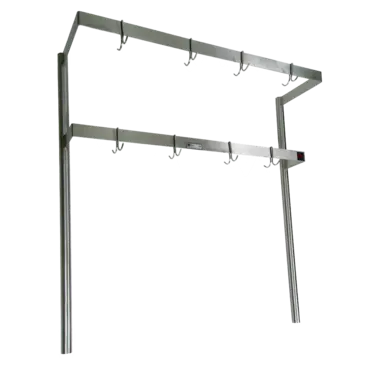 John Boos PRD1 Pot Rack, Table-Mounted