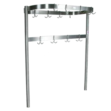 John Boos PRTC1 Pot Rack, Table-Mounted