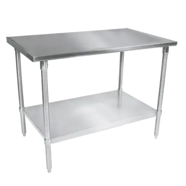 John Boos ST4-2436SSK Work Table,  36" - 38", Stainless Steel Top