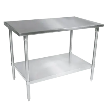 John Boos ST4-3072SSK Work Table,  63" - 72", Stainless Steel Top 