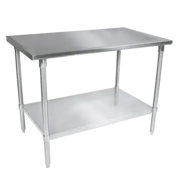 John Boos ST4-3696SSK Work Table,  85" - 96", Stainless Steel Top