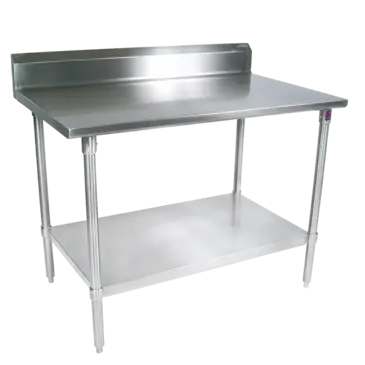 John Boos ST4R5-24108SSK Work Table,  97" - 108", Stainless Steel Top