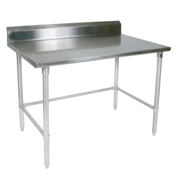 John Boos ST4R5-3060SBK Work Table,  54" - 62", Stainless Steel Top