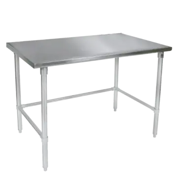 John Boos ST6-2460GBK Work Table,  54" - 62", Stainless Steel Top