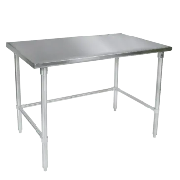 John Boos ST6-2460GBK-X Work Table,  54" - 62", Stainless Steel Top