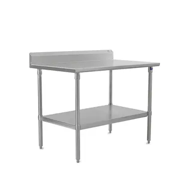 John Boos ST6R5-3060SSK-X Work Table,  54" - 62", Stainless Steel Top