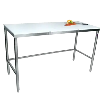 John Boos TC045 Work Table, Poly Top