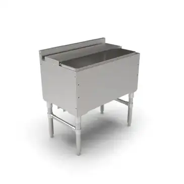 John Boos UBIB-1830-CP10 Underbar Ice Bin/Cocktail Unit