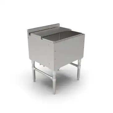 John Boos UBIB-2124-CP7 Underbar Ice Bin/Cocktail Unit