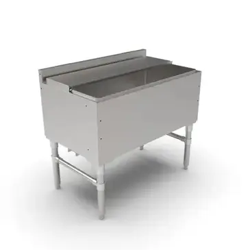 John Boos UBIB-2136-CP10 Underbar Ice Bin/Cocktail Unit