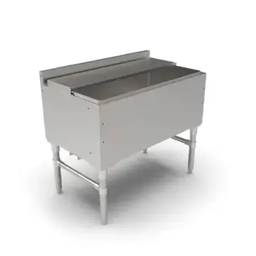 John Boos UBIB-2136-CP7 Underbar Ice Bin/Cocktail Unit