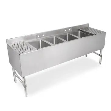 John Boos UBS4-1896-2D24 Underbar Sink Units