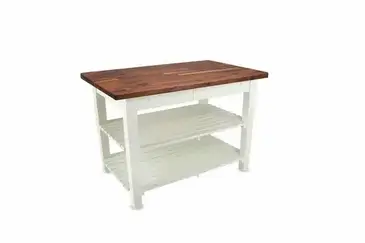 John Boos WAL-C3625-2S Work Table, Wood Top