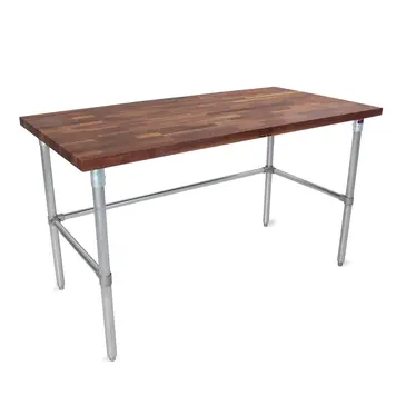 John Boos WAL-JNB02-O-X Work Table, Wood Top