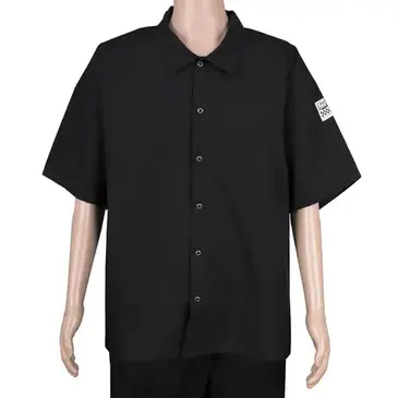 John Ritzenthaler CS006BK-2X Cook's Shirt