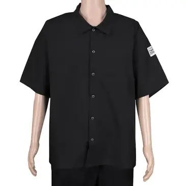John Ritzenthaler CS006BK-3X Cook's Shirt