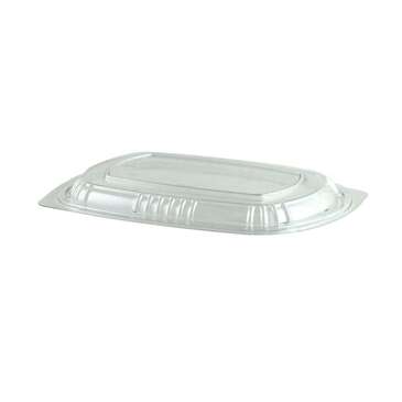 JOHNSON SALES Microraves Dome Lid, 10"x 7", Vented, Microwavable, (Fits MW710BPP) (250/Case) ANCHOR PACKAGING ANHLH710D