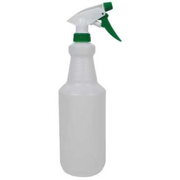 JUCO INC Spray Bottle, 32 Oz., Clear, Plastic, Juco AP69267