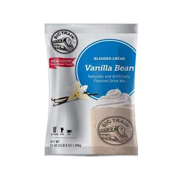 KERRY (DAVINCI GOURMET) Vanilla Bean Blended Iced Creme Frappe, 3.5lb, Big Train BT.200200