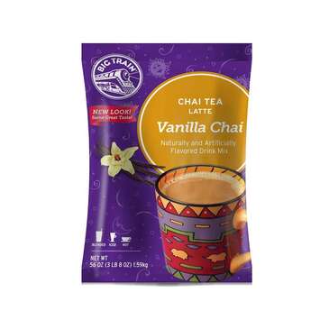 KERRY (DAVINCI GOURMET) Vanilla Chai, Chai Tea Mix, 3.5lb Bag, Big Train BT.510200