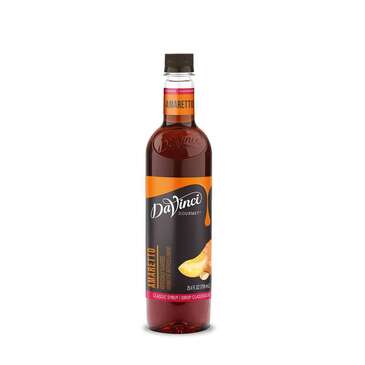 KERRY (DAVINCI GOURMET) Classic Amaretto Syrup, 25.4 oz, DaVinci 4073738400136