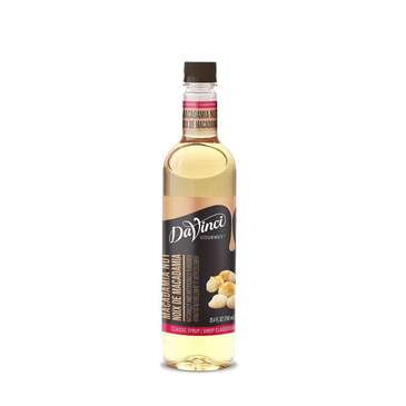 KERRY (DAVINCI GOURMET) Classic Macadamia Nut Syrup, 25.4 oz, DaVinci 4073738400233