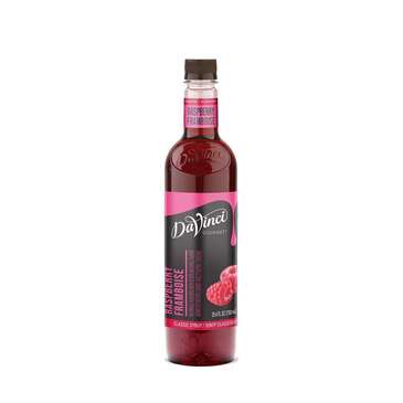 KERRY (DAVINCI GOURMET) Raspberry Syrup, 25.4 oz, Plastic Bottle, Classic, DaVinci 20625996