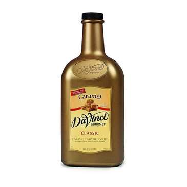 KERRY (DAVINCI GOURMET) Classic Caramel Sauce, 1/2 Gal, DaVinci 6073738406203T
