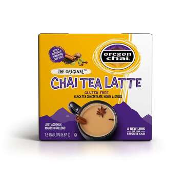 KERRY (DAVINCI GOURMET) Chai Tea Latte, 1.5 Gal, Original, Bag in Box, Oregon Chai OC10192