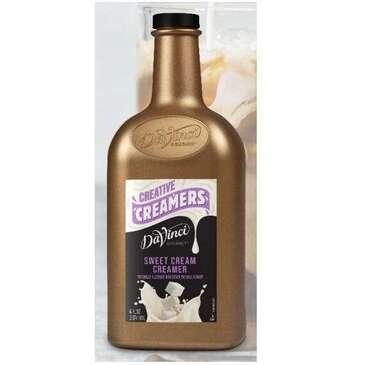 KERRY (DAVINCI GOURMET) Sweet Cream Creamer, 64oz, Brown, Plastic, Jug, Davinci Gourmet 20698785