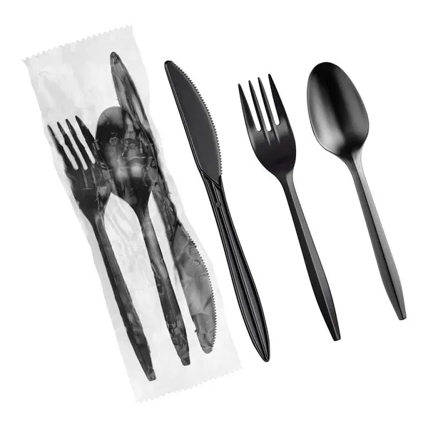 ARVESTA (DISPOSABLES) ARVESTA (DISPOSABLES) Kit Black, Spork/Napkin/Straw 1000kits