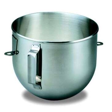 KitchenAid Commercial Mixing Bowl, 5 Quart, Stainless Steel, KITCHENAID K5ASB