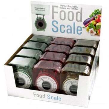 KOLE IMPORTERS Food Scale, 0.29,  Plastic, Kole EOL472 