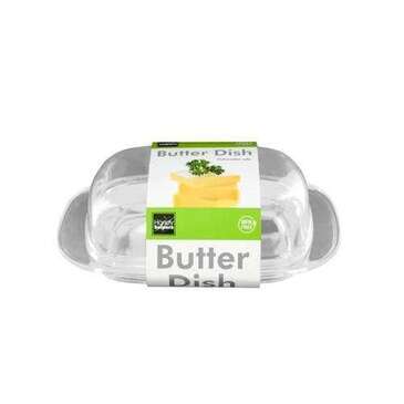 KOLE IMPORTERS Butter Dish, Acrylic, Handy Helpers OS294